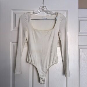 Superdown White Bodysuit XS